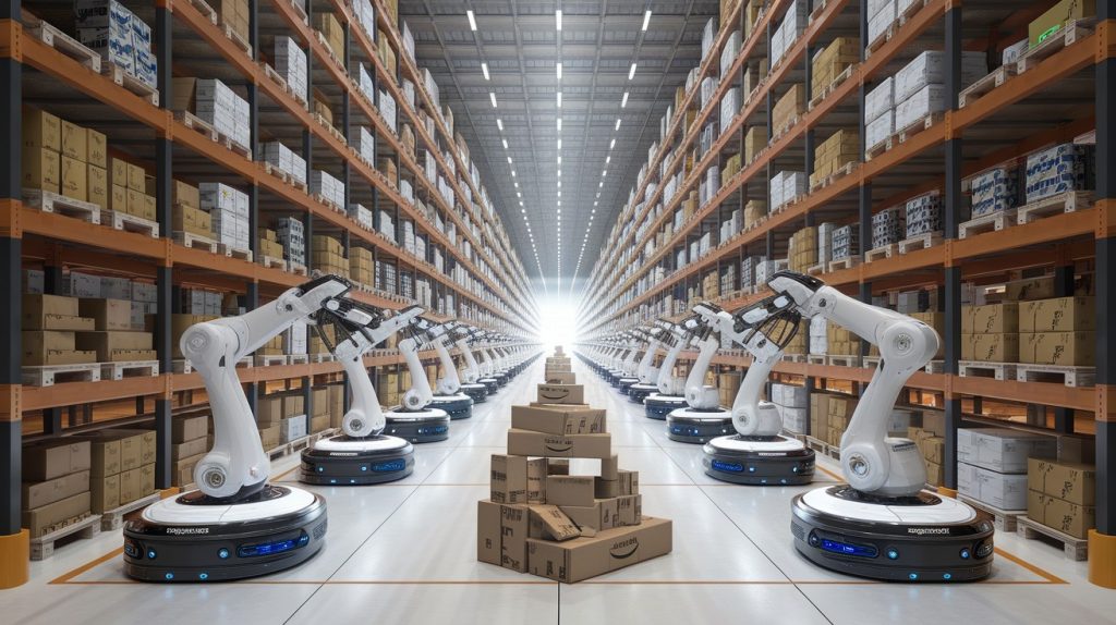 Amazon révolutionne ses entrepôts robotisés de nouvelle génération