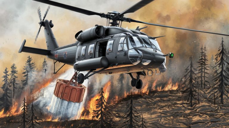 Hélicoptère Black Hawk Autonome promet révolution lutte incendies Innovationsfr