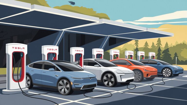 Tesla Ouvre Ses Superchargers La Démocratisation des Bornes de Recharge Innovationsfr