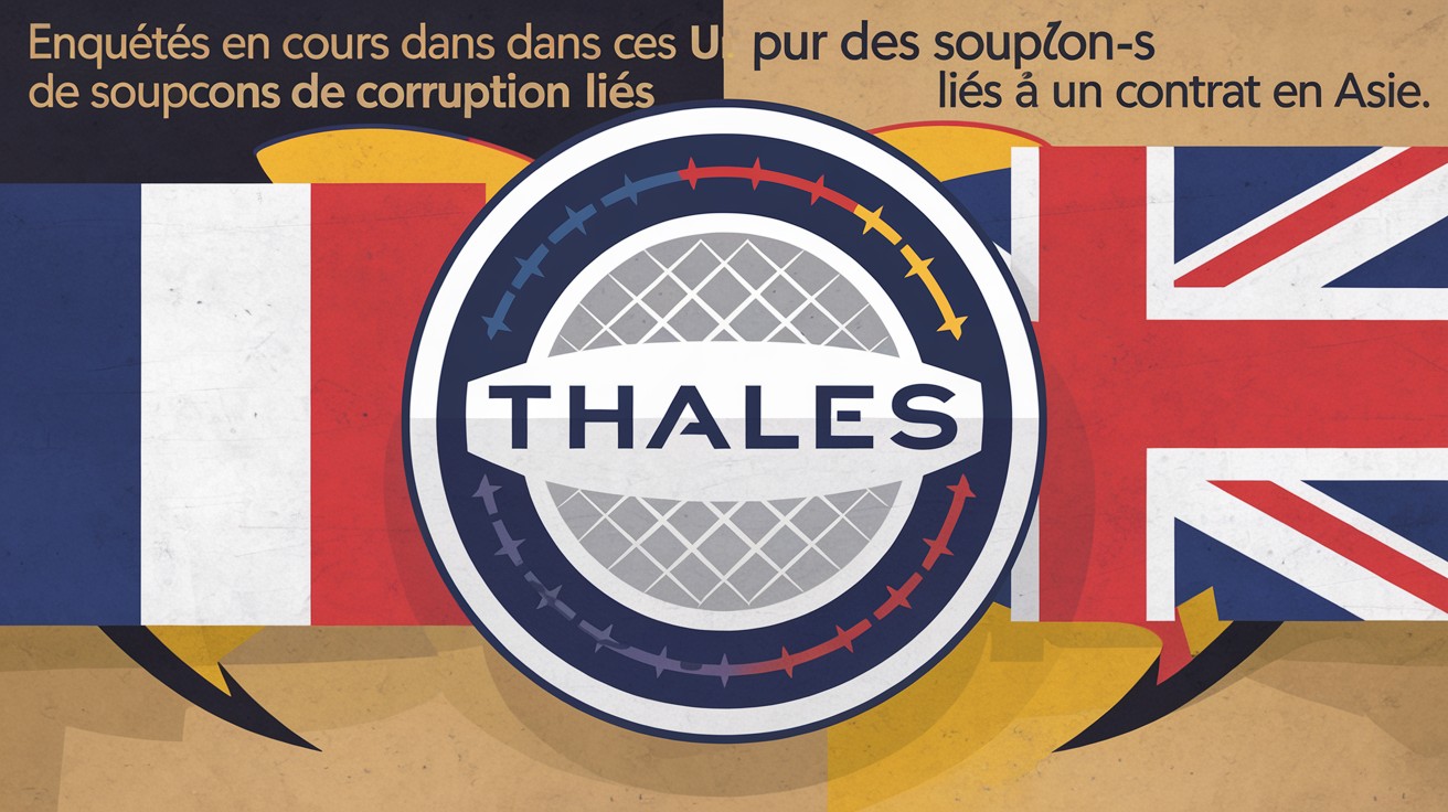 Thales visé par des enquêtes anti corruption en France et au Royaume Uni Innovationsfr