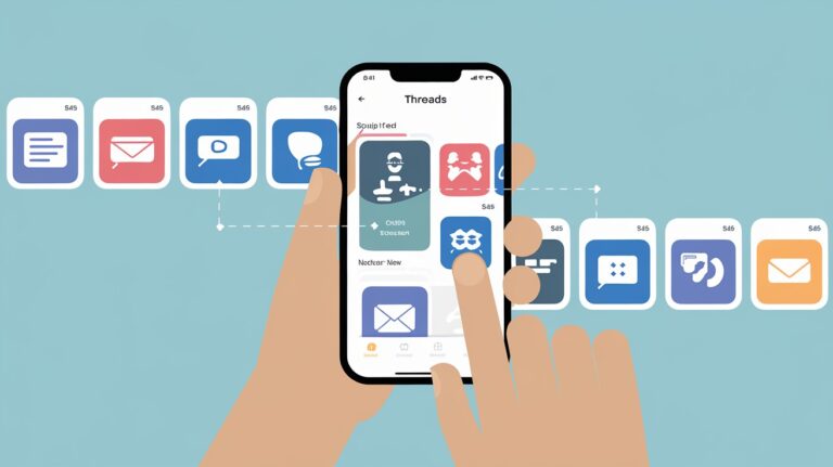 Threads introduit le swipe pour naviguer entre les fils dactualités Innovationsfr