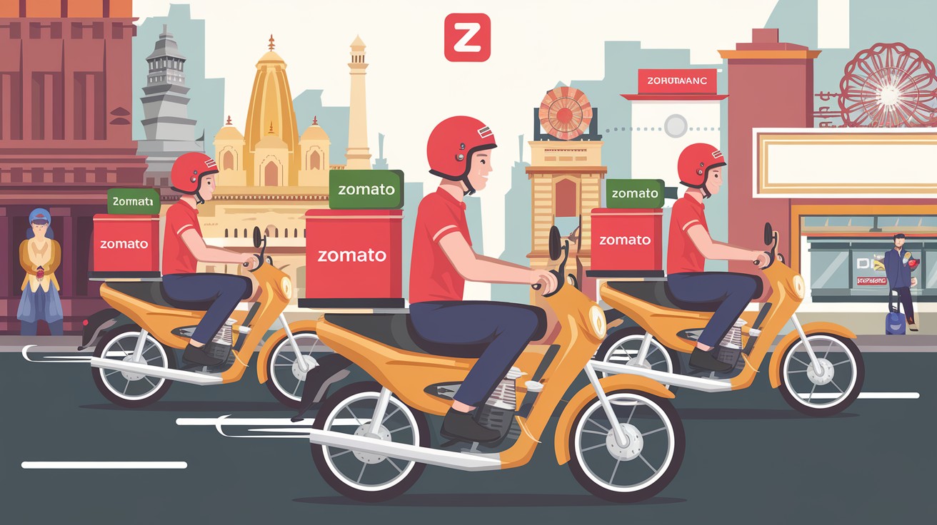 Zomato lève 1 milliard de dollars pour dominer la livraison rapide en Inde Innovationsfr