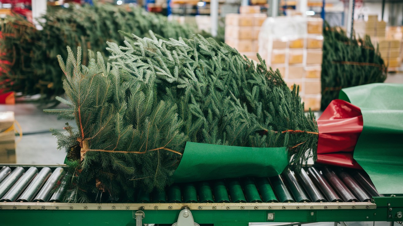 La Logistique Derrière Le Sapin De Noël Un Défi Saisonnier Innovationsfr