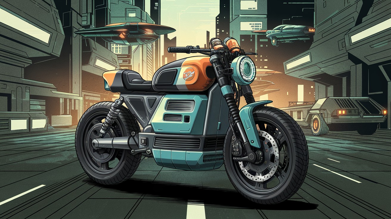 Real Motors Dévoile son Café Racer Électrique Futuriste Innovationsfr