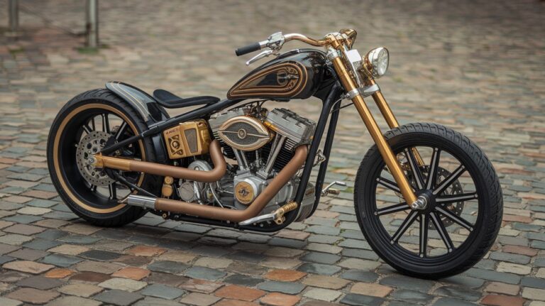 Stauffenberg Le Chopper Custom de Rêve pour les Passionnés Innovationsfr