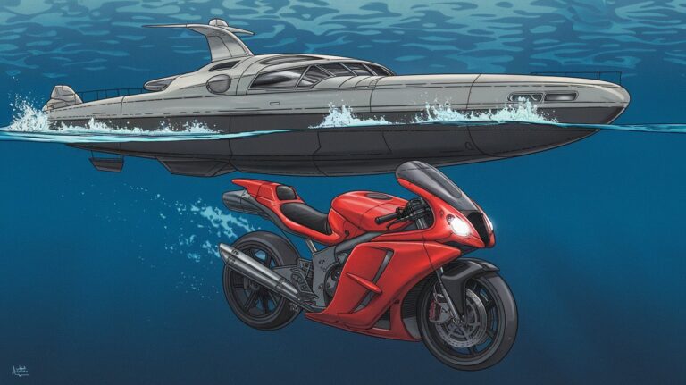 Yacht Submersible de Luxe et Moto Futuriste LIndustrie cest Fou Innovationsfr