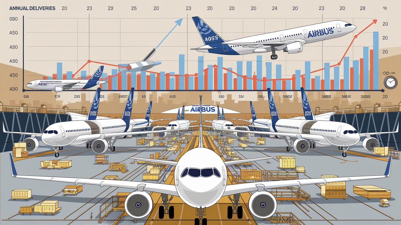 Airbus manque de peu son objectif de livraisons en 2024 Innovationsfr