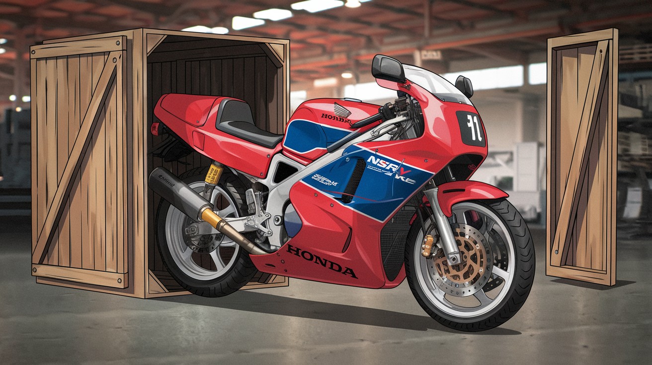 La moto Honda NSR500V à 267 000 $ rare bijou des enchères Innovationsfr