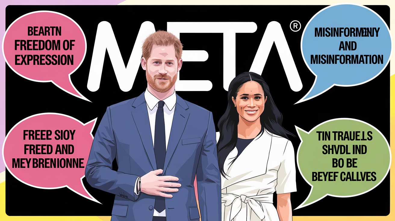 Meta critiqué par Harry et Meghan liberté dexpression menacée Innovationsfr