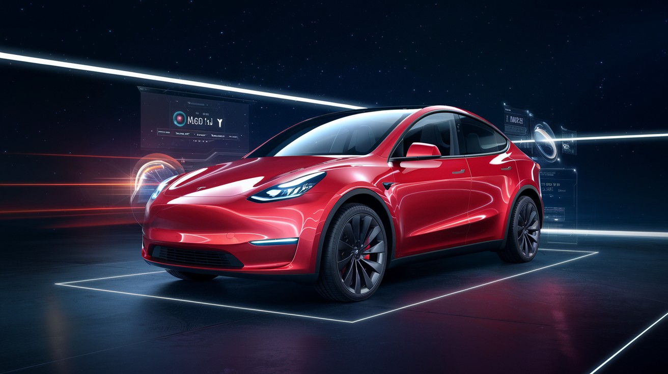 Tesla Model Y Redessiné  Un Nouveau Design Futuriste   Innovationsfr