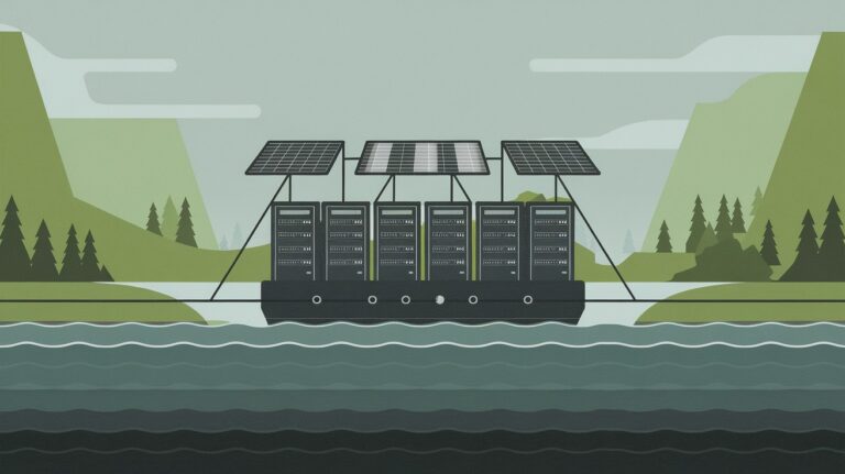 Un datacenter flottant innovant léconomie dénergie selon Denv R Innovationsfr