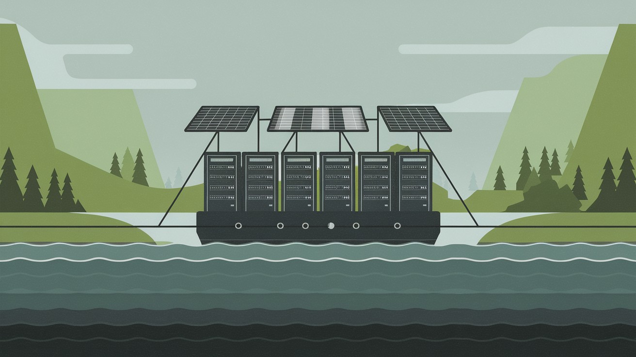 Un datacenter flottant innovant léconomie dénergie selon Denv R Innovationsfr