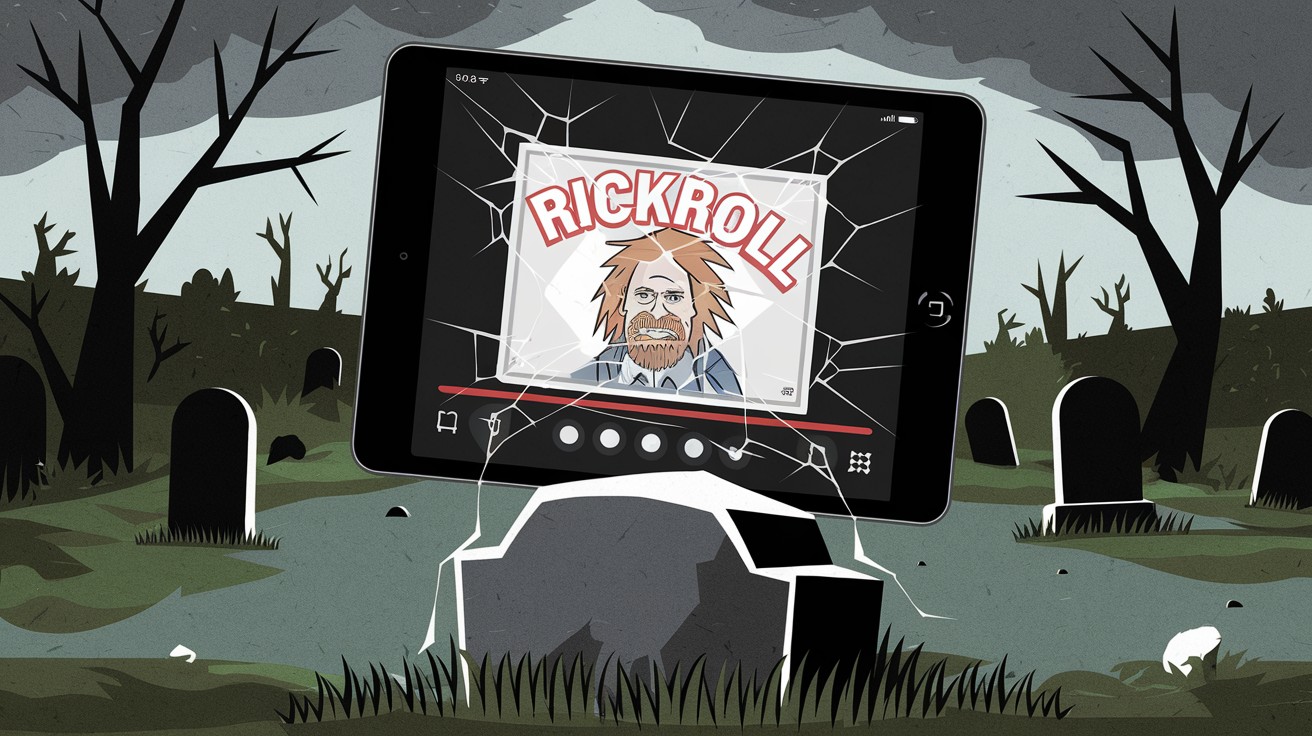 Un iPad pour vous Rickroller après votre mort Innovationsfr