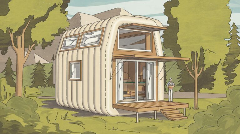 Une Tiny House Gonflable Révolutionne lHabitat Nomade Innovationsfr