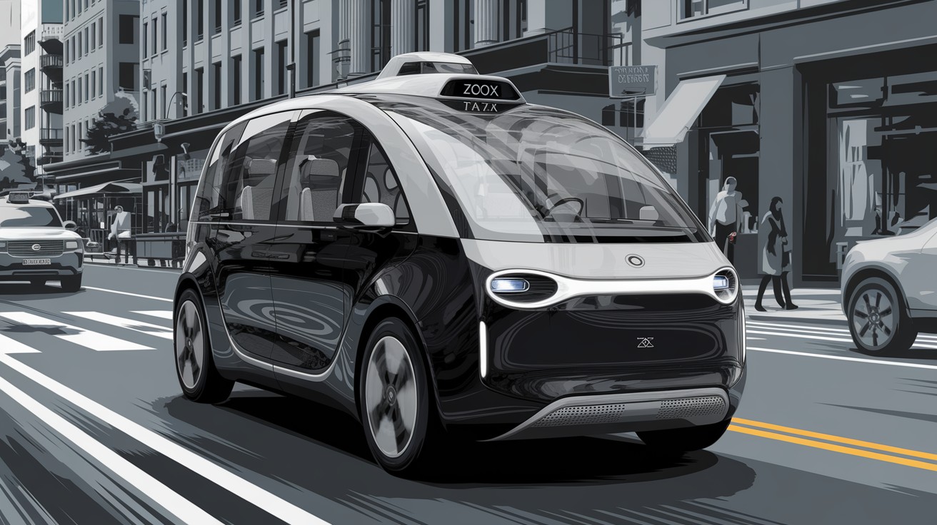 Zoox le taxi robotisé prometteur présenté au CES 2025 Innovationsfr