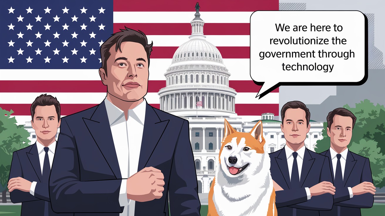 Elon Musk et son équipe DOGE révolutionnent le gouvernement américain   Innovationsfr