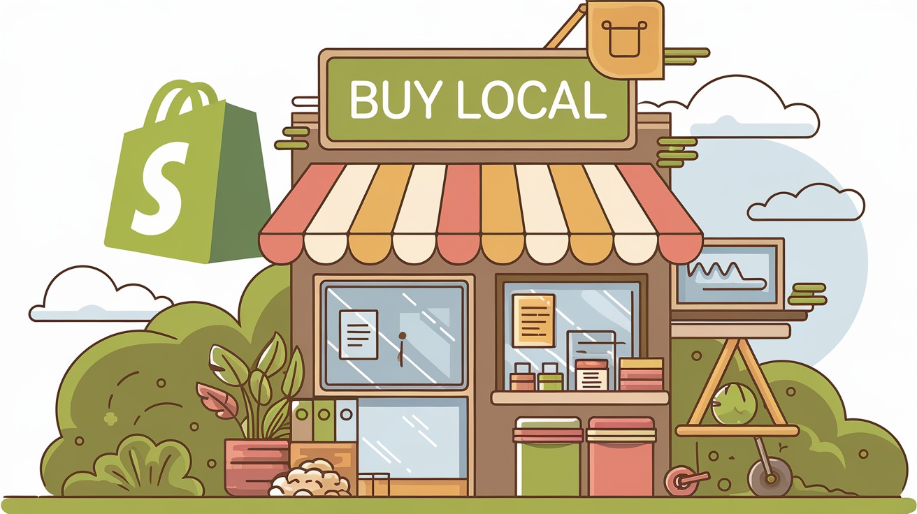 Shopify sengage pour le local avec buy local sur Shop Innovationsfr