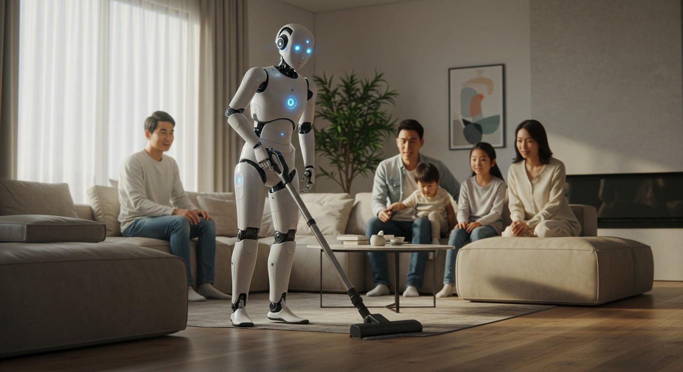 1X Lance des Robots Humanoïdes dans les Foyers en 2025   Innovationsfr