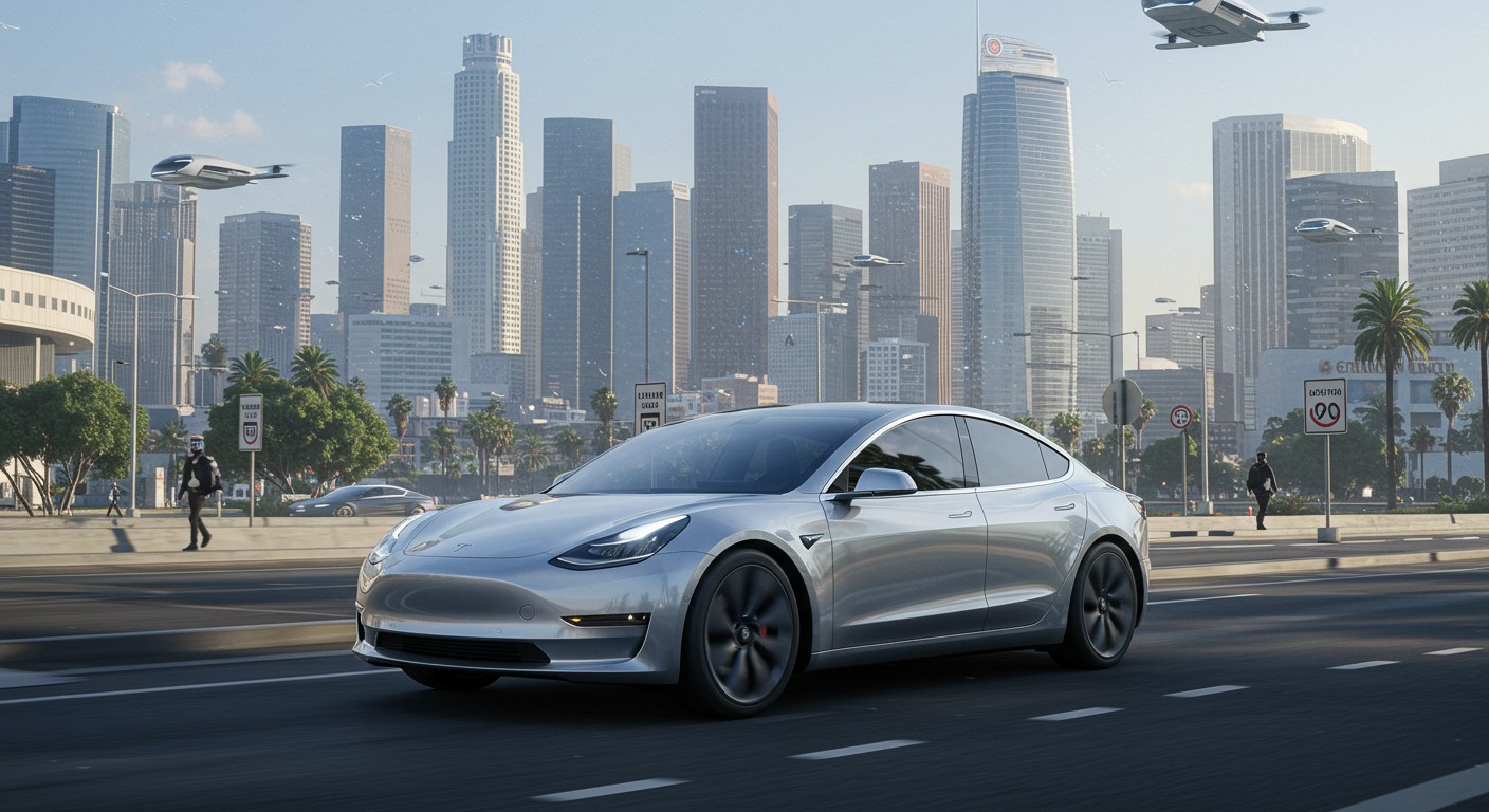 Ce Que Tesla Peut Faire en Californie avec Son Nouveau Permis   Innovationsfr