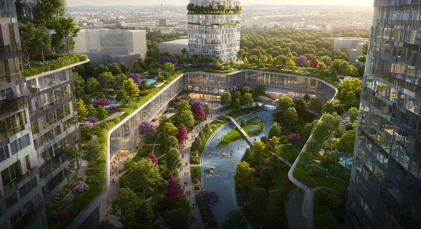 Jardins et Tours  La Défense Réinvente son Futur   Innovationsfr