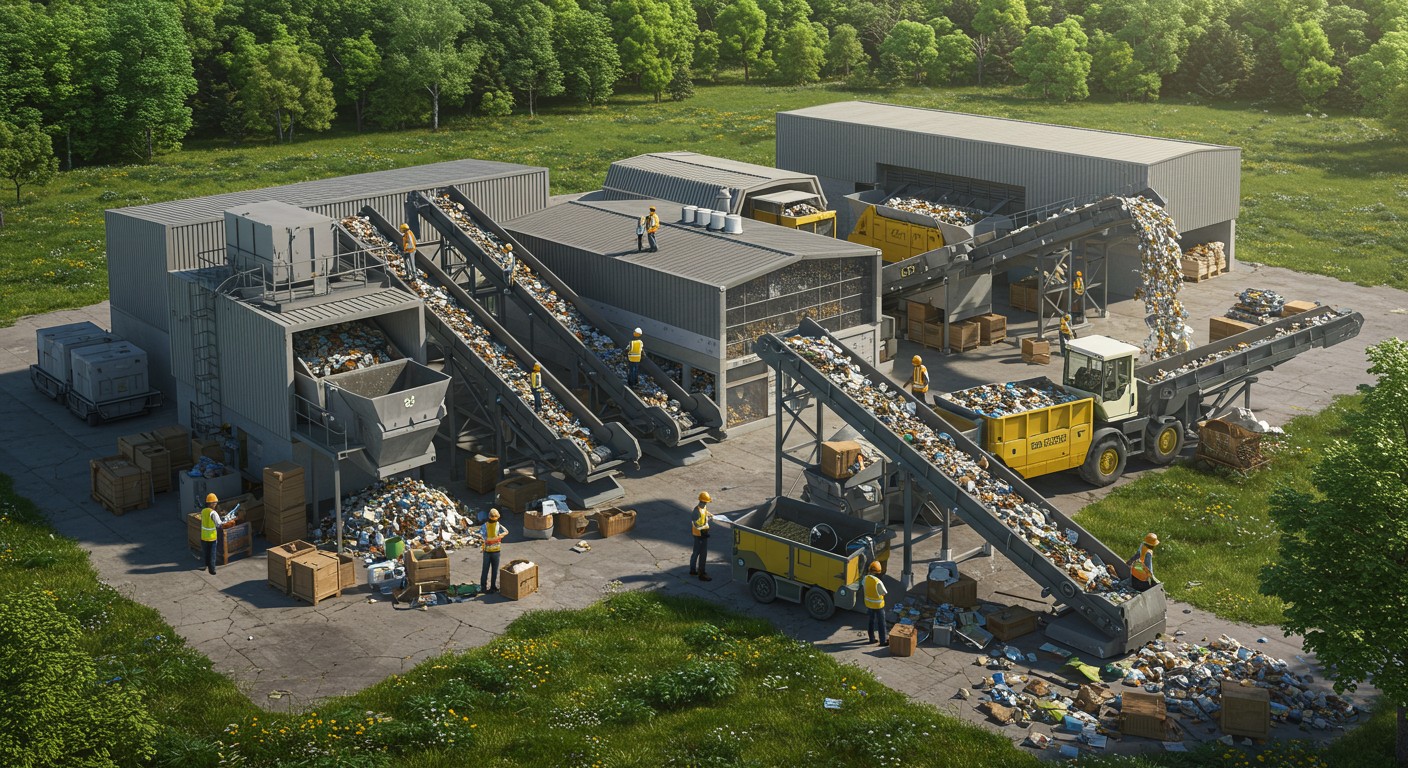 Première Usine de Recyclage Multifilières dans le Var   Innovationsfr