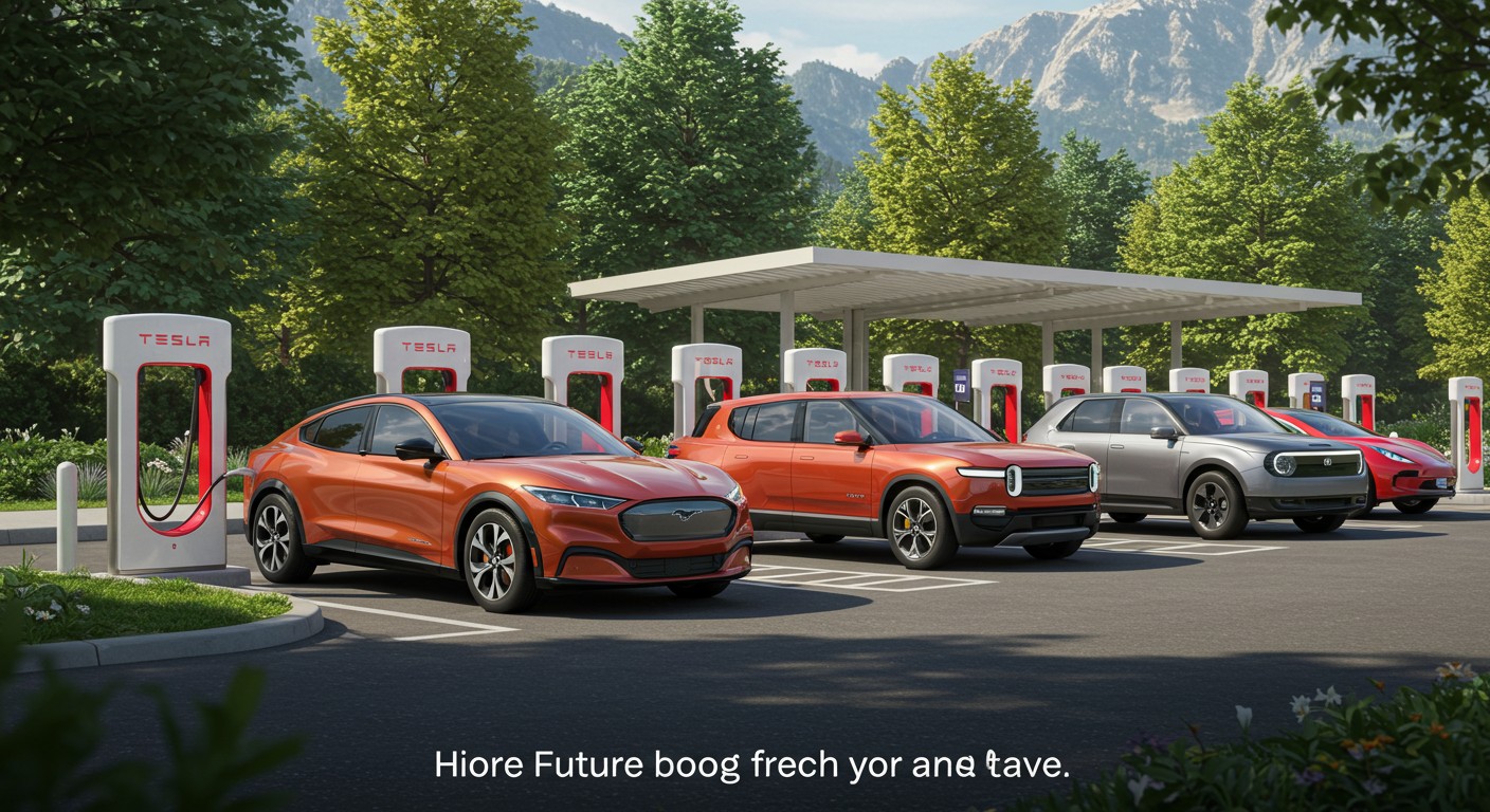 Tesla Superchargeurs  Quelles Marques EVs y Accèdent    Innovationsfr