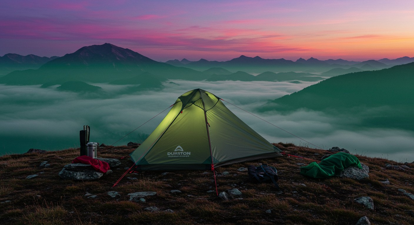 Durston Gear Révolutionne le Camping Ultraléger - Innovations.fr Durston Gear Révolutionne le Camping Ultraléger Innovationsfr