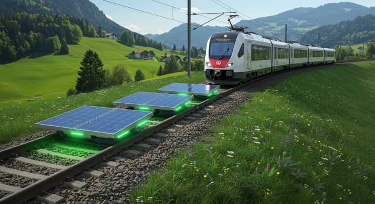 Panneaux Solaires Ferroviaires  Sun Ways Innove   Innovationsfr