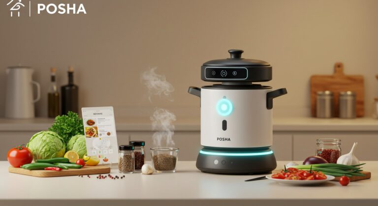 Posha  Le Robot Qui Cuisine Pour Vous   Innovationsfr