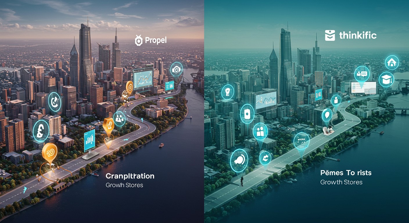 Propel et Thinkific : Croissance et Défis en 2025 - Innovations.fr Propel et Thinkific Croissance et Défis en 2025 Innovationsfr