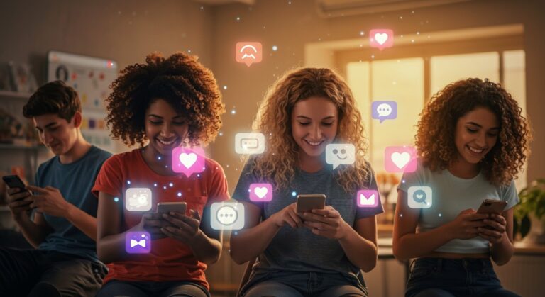 Réseaux Sociaux  Un Atout pour les Ados    Innovationsfr