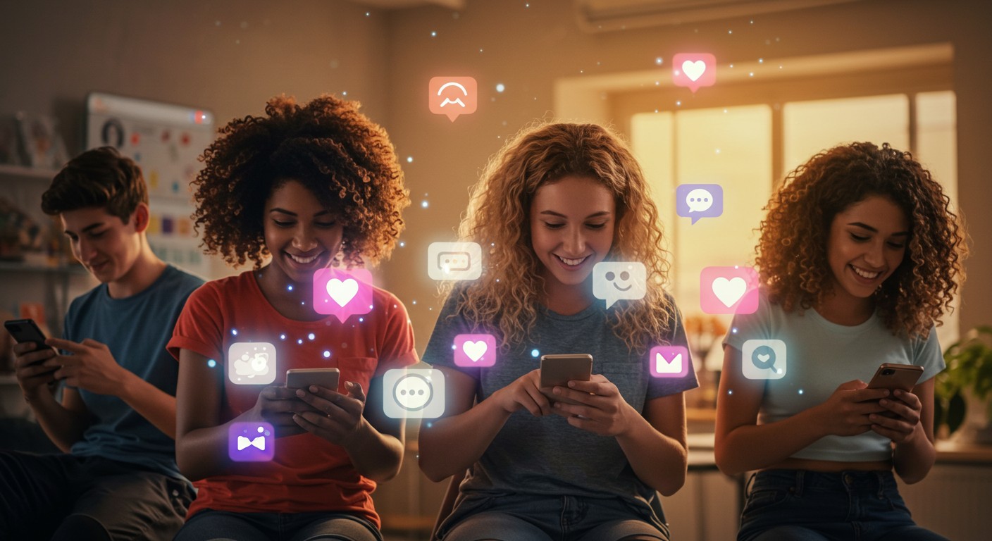 Réseaux Sociaux : Un Atout pour les Ados ? - Innovations.fr Réseaux Sociaux Un Atout pour les Ados Innovationsfr