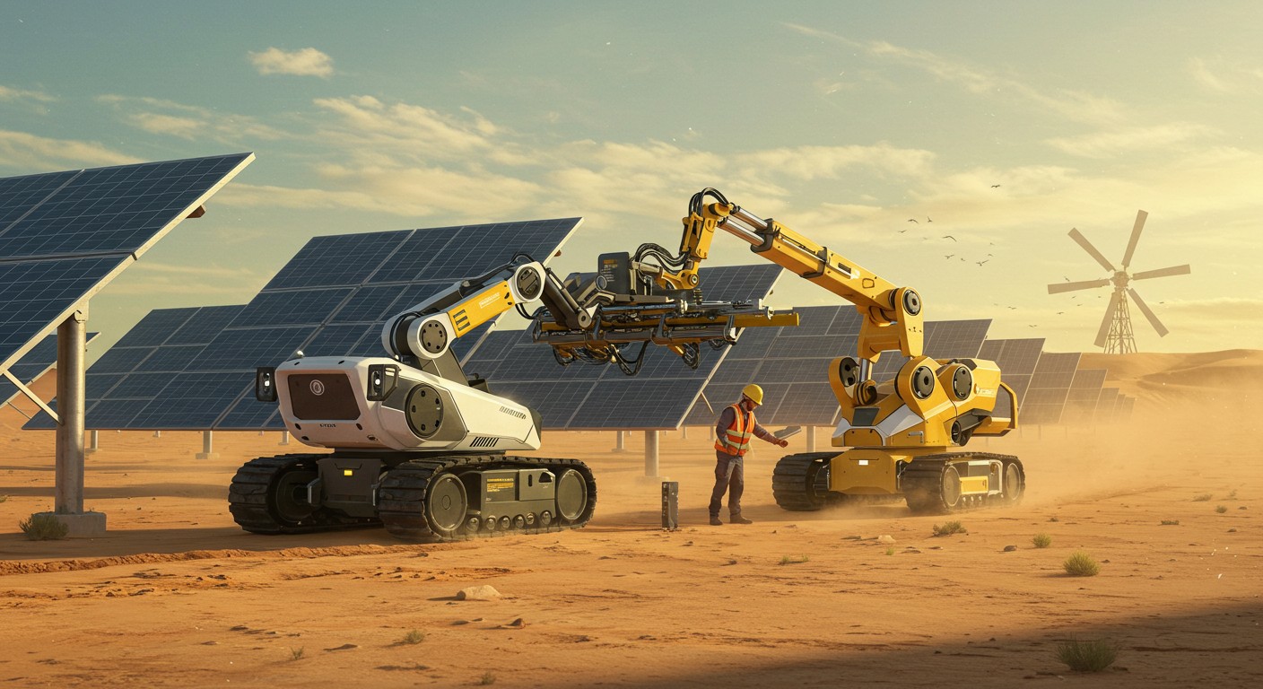 Robots Solaires : Accélérer l’Énergie Verte - Innovations.fr Robots Solaires Accélérer lÉnergie Verte Innovationsfr