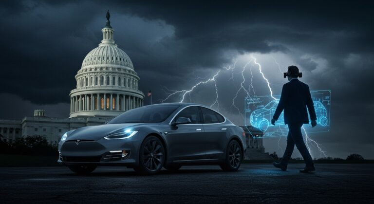 Tesla en Crise  Musk Quitte Trump pour Rebondir   Innovationsfr