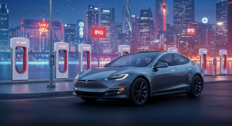 Tesla Face à la Concurrence en Europe   Innovationsfr