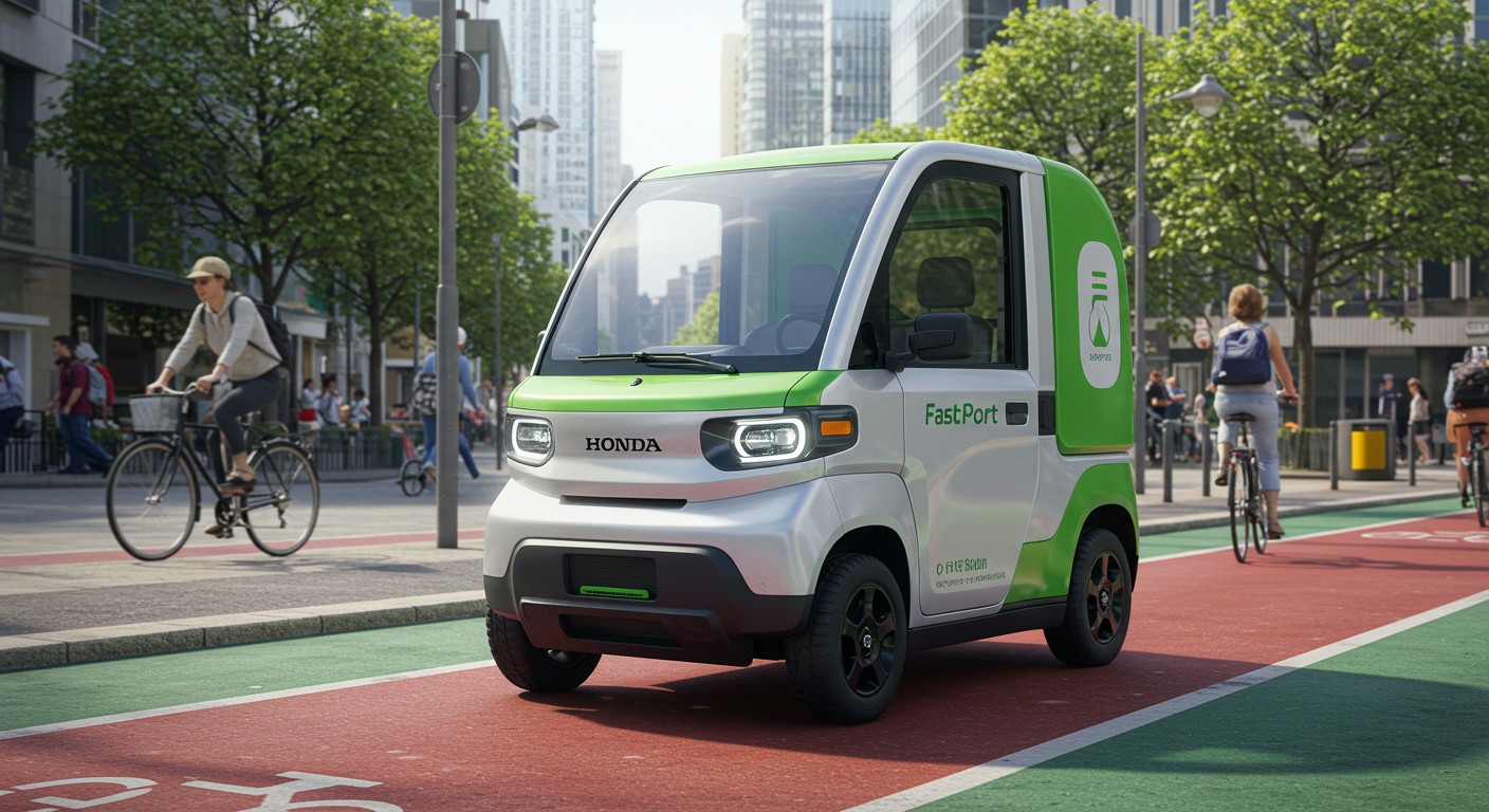 Honda Révolutionne la Micromobilité de Livraison - Innovations.fr Honda Révolutionne la Micromobilité de Livraison Innovationsfr