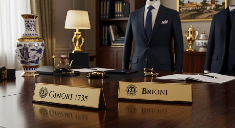 Kering Renforce Ginori 1735 et Brioni avec Nouveaux DG   Innovationsfr