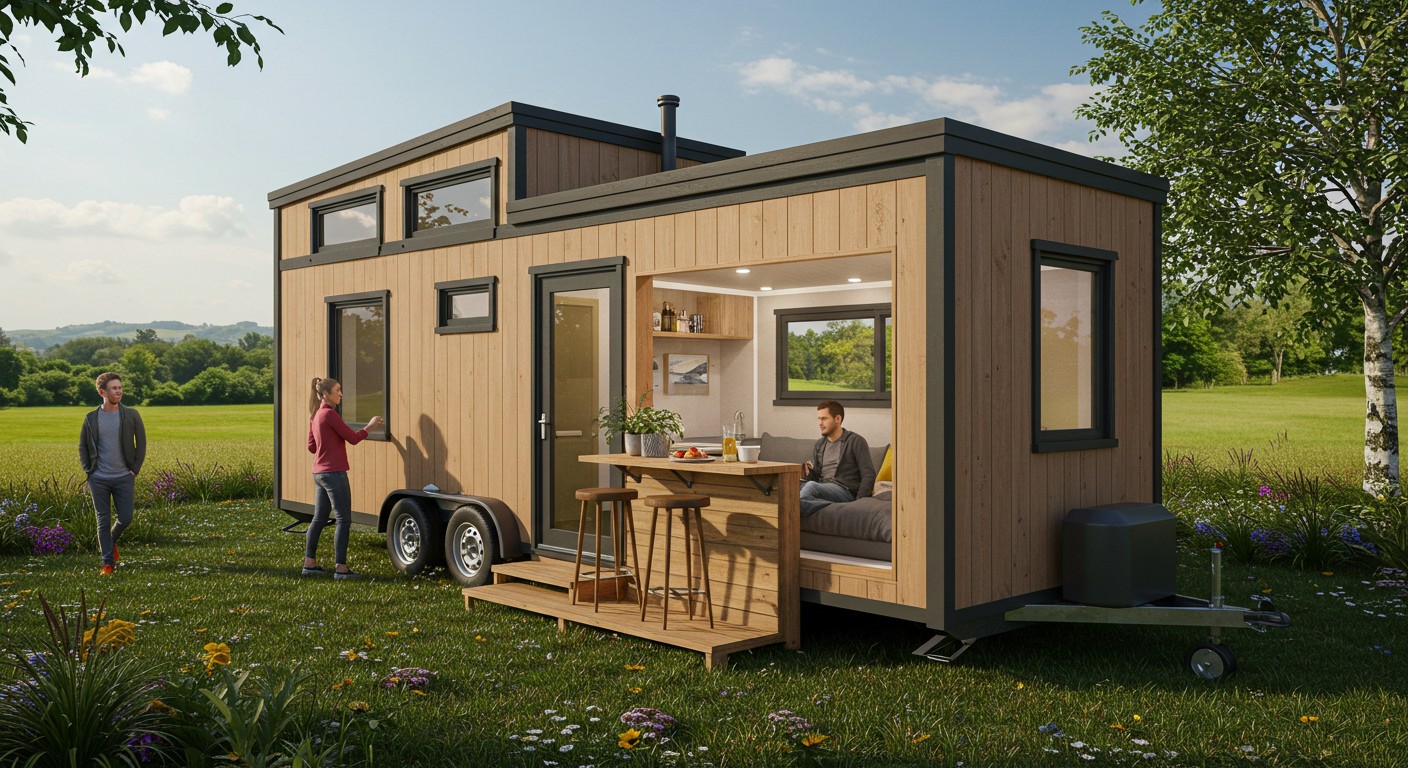La Tiny House Cortado : Vivre Grand à Petit Prix - Innovations.fr La Tiny House Cortado Vivre Grand à Petit Prix Innovationsfr