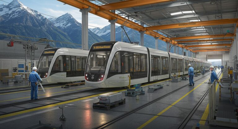 LUsine CAF  Futur du Tramway Français   Innovationsfr