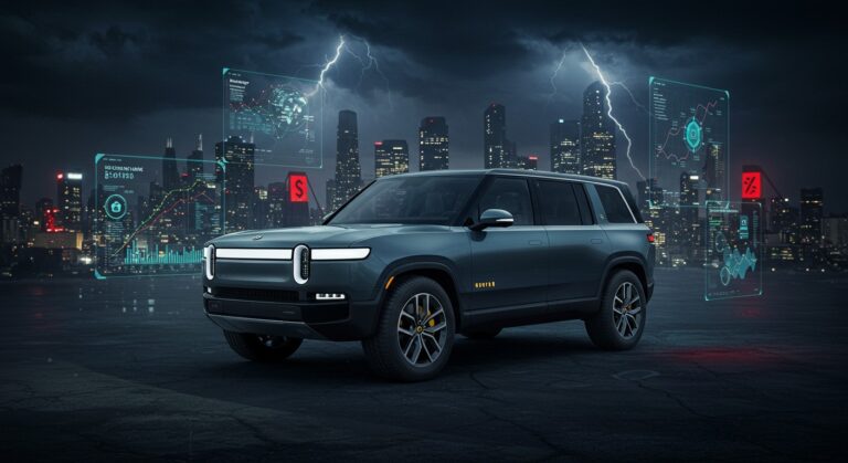 Rivian Réduit ses Prévisions à Cause des Tarifs   Innovationsfr