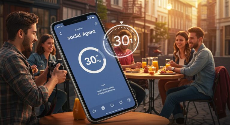 Social Agent  Photos Pro en 30 Min   Innovationsfr