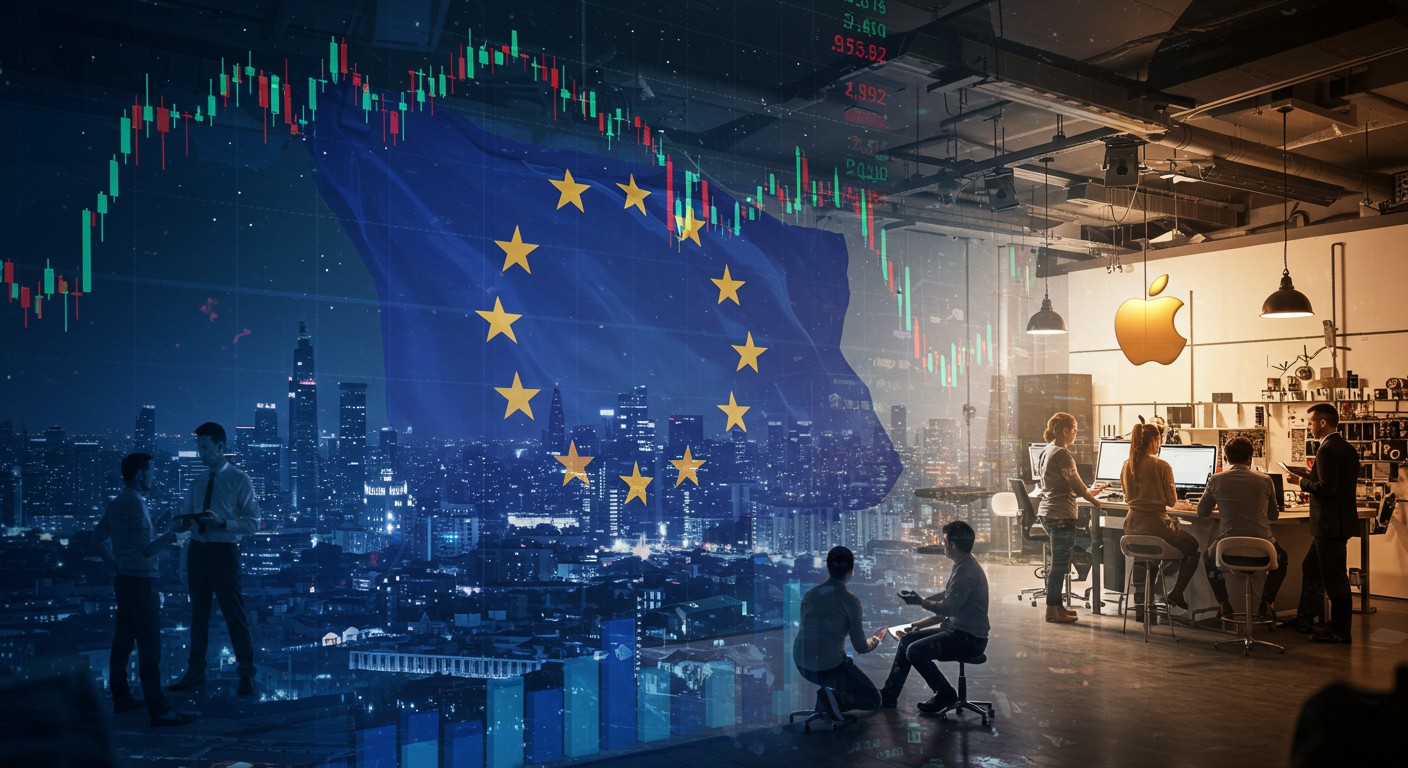 Trump Menace l’UE et Apple : Impact sur Start-ups - Innovations.fr Trump Menace lUE et Apple Impact sur Start ups Innovationsfr