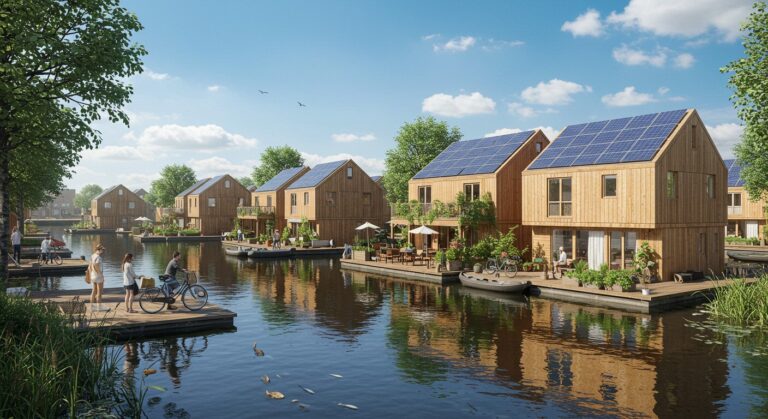 Une Ville Flottante Révolutionne lHabitat Urbain   Innovationsfr