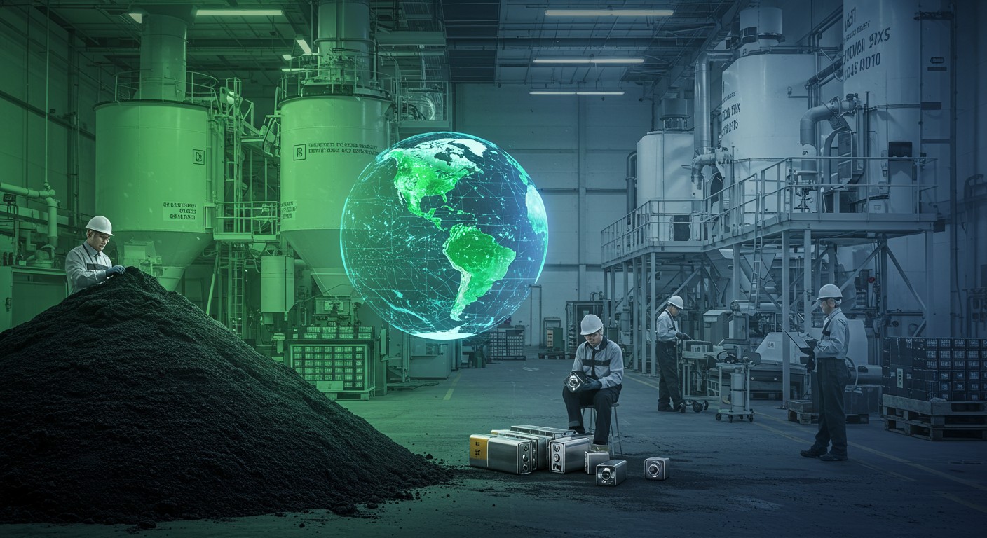 Usine de Recyclage de Batteries : Une Révolution Verte - Innovations.fr Usine de Recyclage de Batteries Une Révolution Verte Innovationsfr