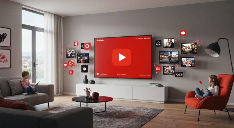 YouTube Domine la Télévision en 2025   Innovationsfr