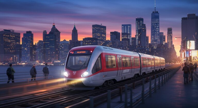 Alstom Révolutionne le Rail à New York   Innovationsfr