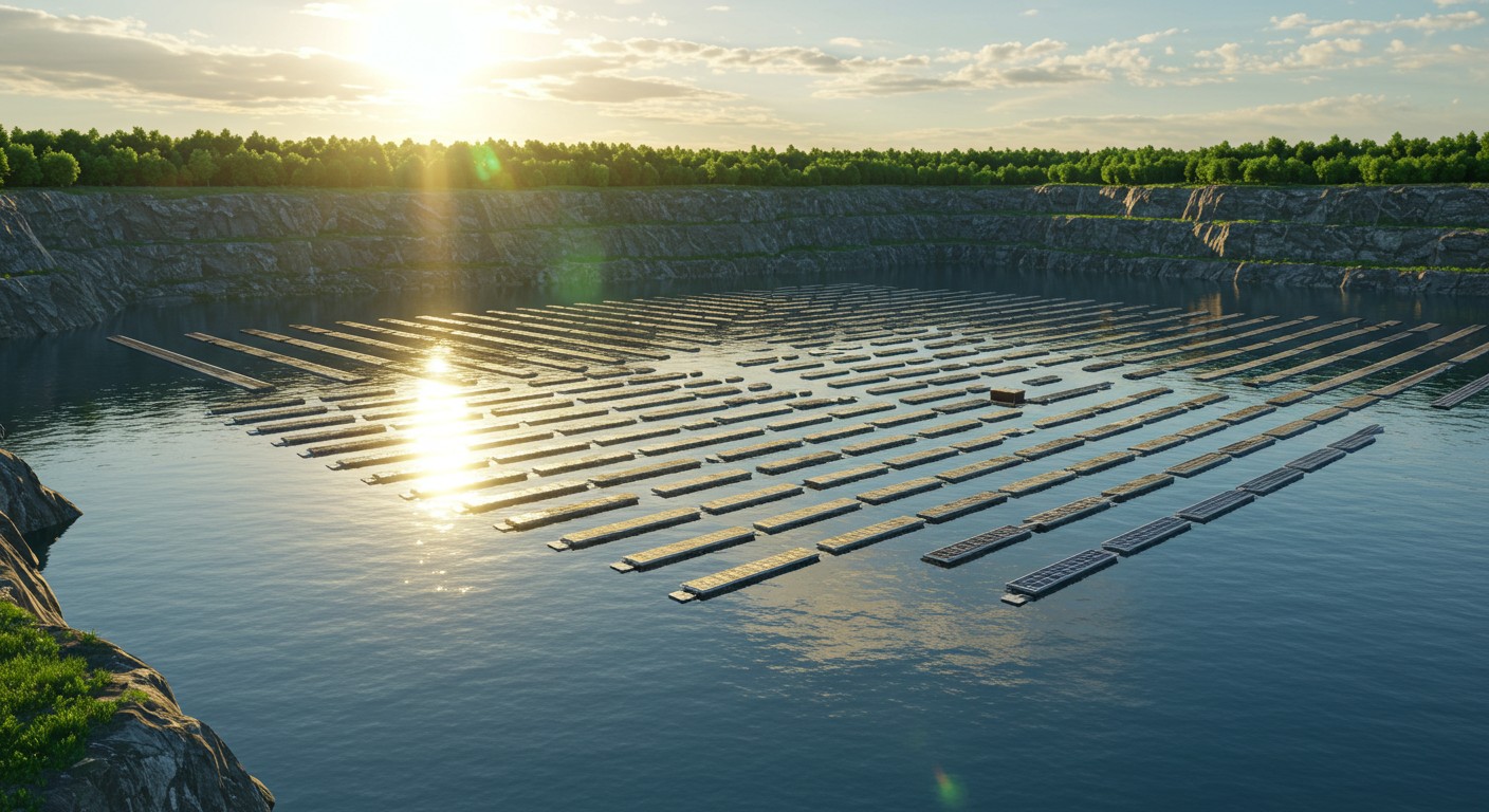 La Plus Grande Centrale Solaire Flottante d’Europe - Innovations.fr La Plus Grande Centrale Solaire Flottante dEurope Innovationsfr