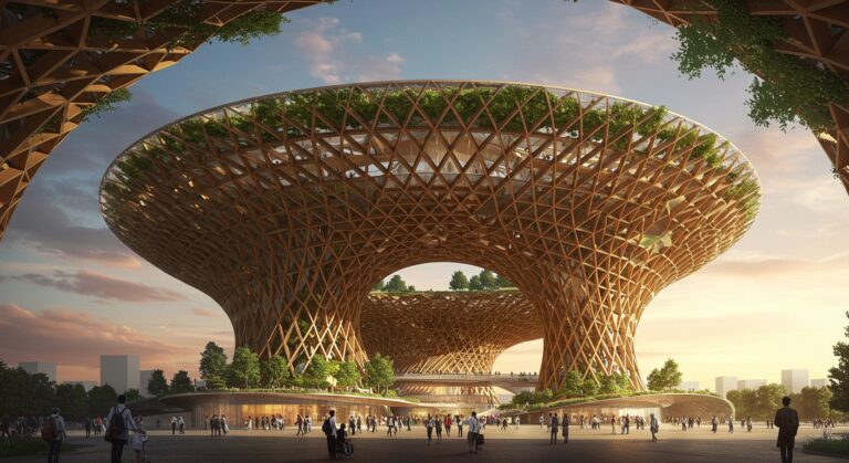Le Grand Anneau  Record en Bois à Osaka 2025   Innovationsfr