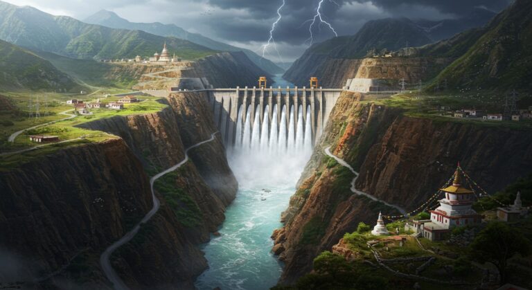 Méga Barrage au Tibet  Un Projet Titanesque   Innovationsfr