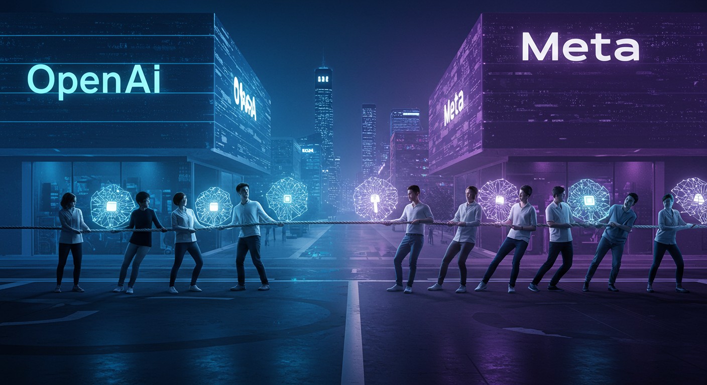 OpenAI Face À Meta : La Guerre Des Talents - Innovations.fr OpenAI Face À Meta La Guerre Des Talents Innovationsfr